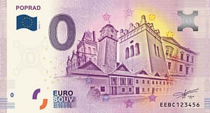 0 Euro Souvenir bankovka - Poprad 2018-1