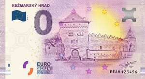 0 Euro Souvenir bankovka - KEŽMARSKÝ HRAD 2018-1