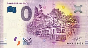 0 Euro Souvenir bankovka - Štrbské pleso 2019-2