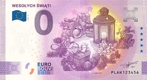 0 Euro Souvenir - WESOŁYCH ŚWIĄT