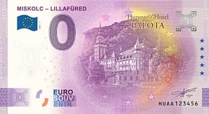 0 Euro Souvenir - MISKOLC - LILLAFÜRED 2021-1